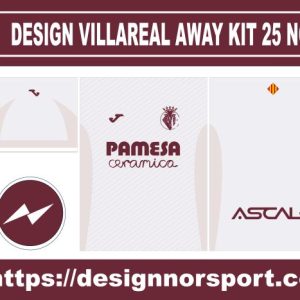 DESIGN VILLAREAL AWAY KIT 25 NOR