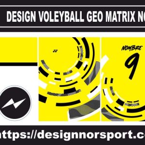 DESIGN VOLEYBALL GEO MATRIX NOR