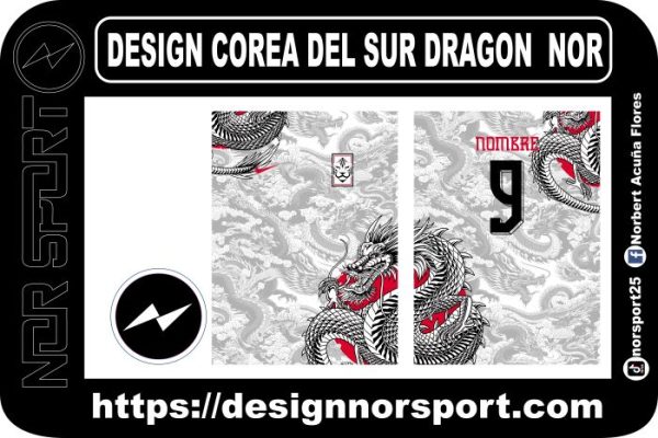 DESIGN COREA DEL SUR DRAGON  NOR