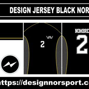 DESIGN JERSEY BLACK NOR