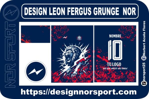 DESIGN LEON FERGUS GRUNGE  NOR