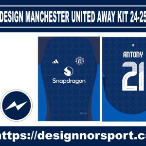 DESIGN MANCHESTER UNITED AWAY KIT 24-25  NOR