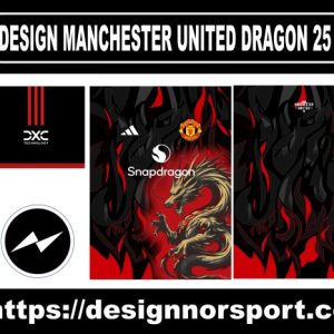 DESIGN MANCHESTER UNITED DRAGON 25  NOR