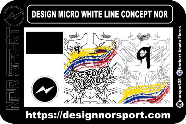 DESIGN MICRO WHITE LINE CONCEPT NOR