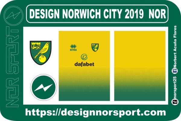 DESIGN NORWICH CITY 2019  NOR