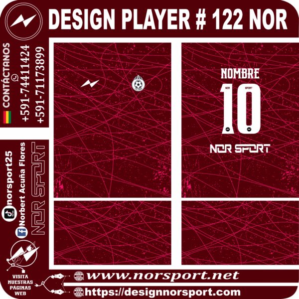 DESIGN PLAYER # 123 NOR