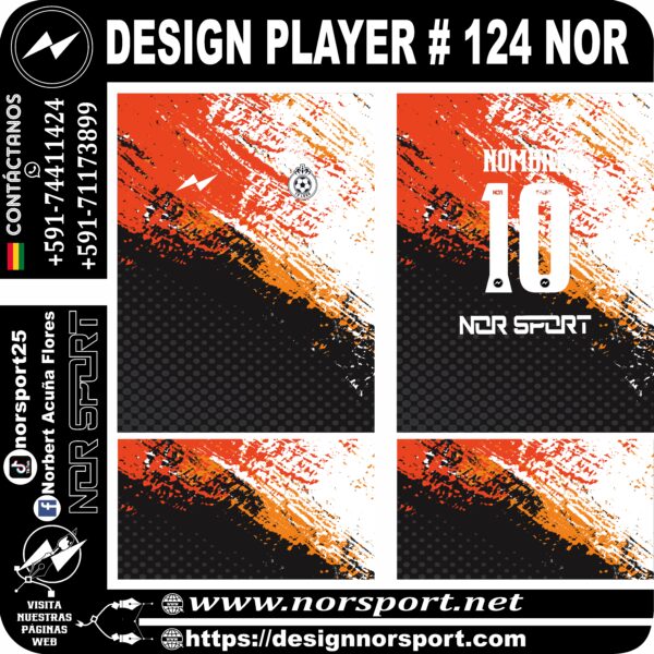 DESIGN PLAYER # 124 NOR