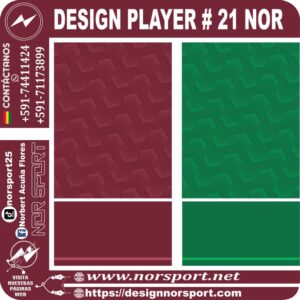 DESIGN PLAYER # 21 NOR