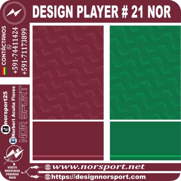 DESIGN PLAYER # 21 NOR