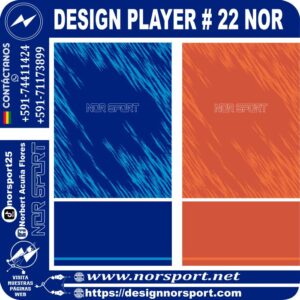 DESIGN PLAYER # 22 NOR