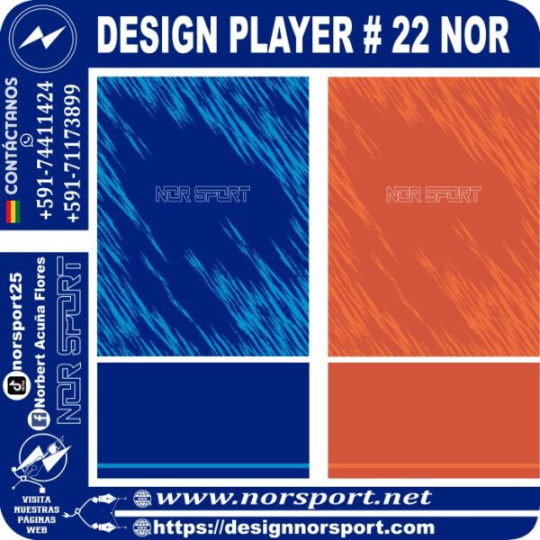 DESIGN PLAYER # 22 NOR