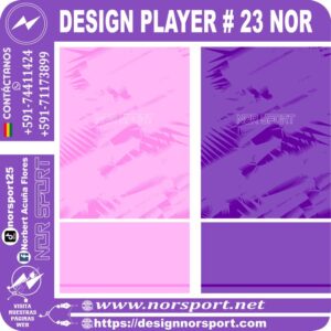DESIGN PLAYER # 23 NOR