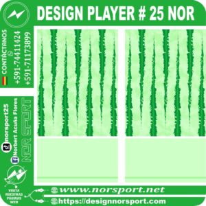 DESIGN PLAYER # 25 NOR