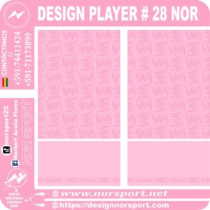 DESIGN PLAYER # 28 NOR