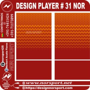 DESIGN PLAYER # 31 NOR