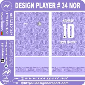 DESIGN PLAYER # 34 NOR
