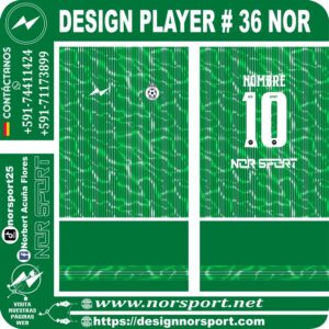 DESIGN PLAYER # 36 NOR