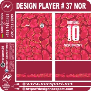 DESIGN PLAYER # 37 NOR