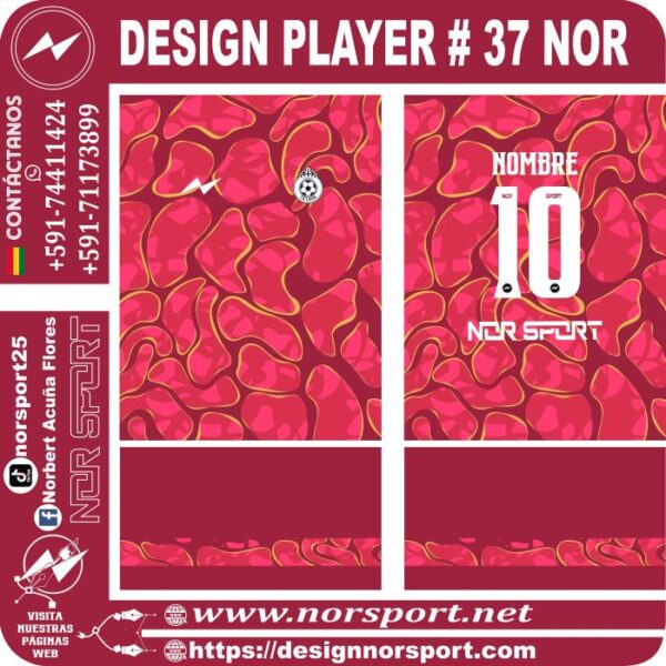 DESIGN PLAYER # 37 NOR