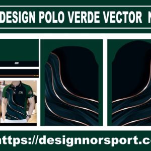DESIGN POLO VERDE VECTOR  NOR