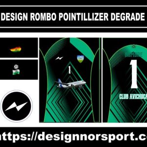 DESIGN ROMBO POINTILLIZER DEGRADE NOR
