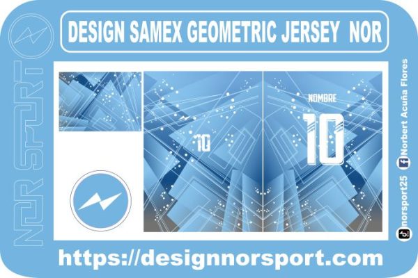 DESIGN SAMEX GEOMETRIC JERSEY  NOR