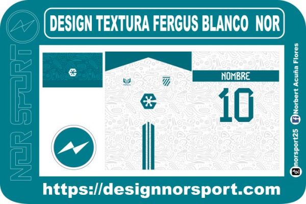 DESIGN TEXTURA FERGUS BLANCO  NOR