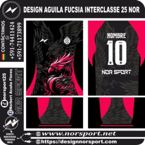 DESIGN AGUILA FUCSIA INTERCLASSE 25 NOR