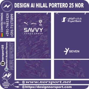 DESIGN Al HILAL PORTERO 25 NOR
