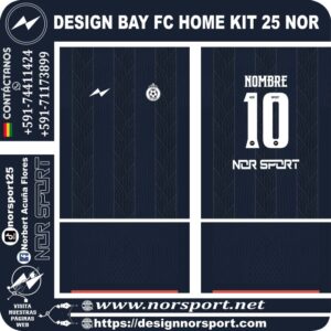 DESIGN BAY FC HOME KIT 25 NOR