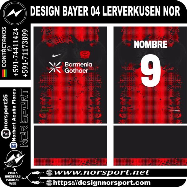 DESIGN BAYER 04 LERVERKUSEN NOR