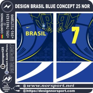 DESIGN BRASIL BLUE CONCEPT 25 NOR