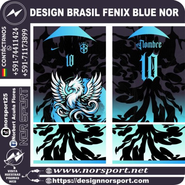 DESIGN BRASIL FENIX BLUE NOR