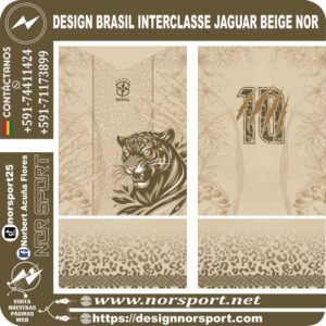 DESIGN BRASIL INTERCLASSE JAGUAR BEIGE NOR
