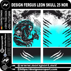 DESIGN FERGUS LEON SKULL 25 NOR