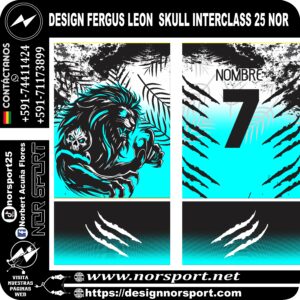 DESIGN FERGUS LEON  SKULL INTERCLASS 25 NOR