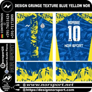 DESIGN GRUNGE TEXTURE BLUE YELLOW NOR