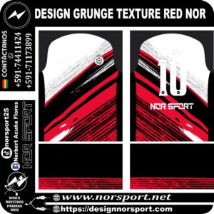 DESIGN GRUNGE TEXTURE RED NOR