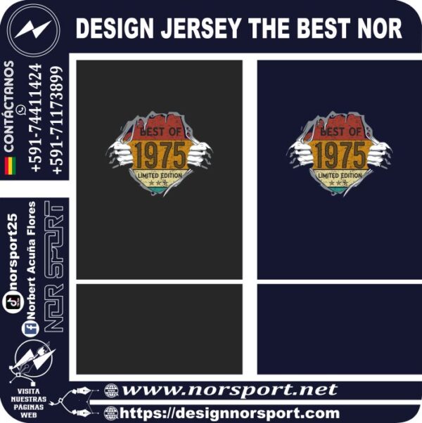 DESIGN JERSEY LOBO NOR
