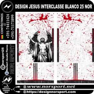 DESIGN JESUS INTERCLASSE BLANCO 25 NOR