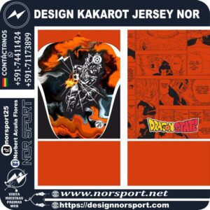 DESIGN KAKAROT JERSEY NOR