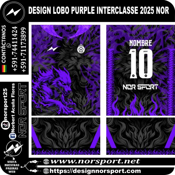 DESIGN KAISER LOBO SANGRIENTO INTERCLASSE NOR