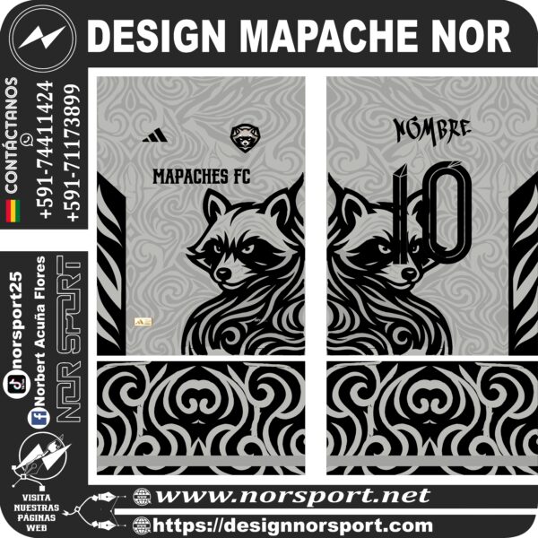 DESIGN MAPACHE NOR