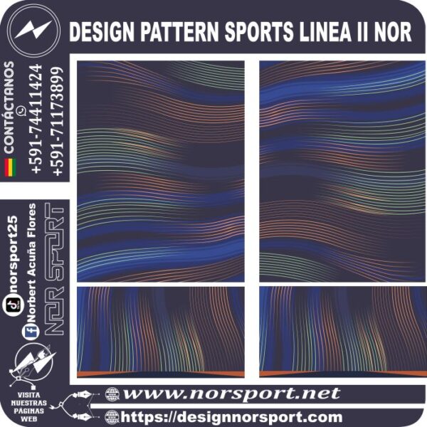 DESIGN PATTERN SPORTS LINEA II NOR