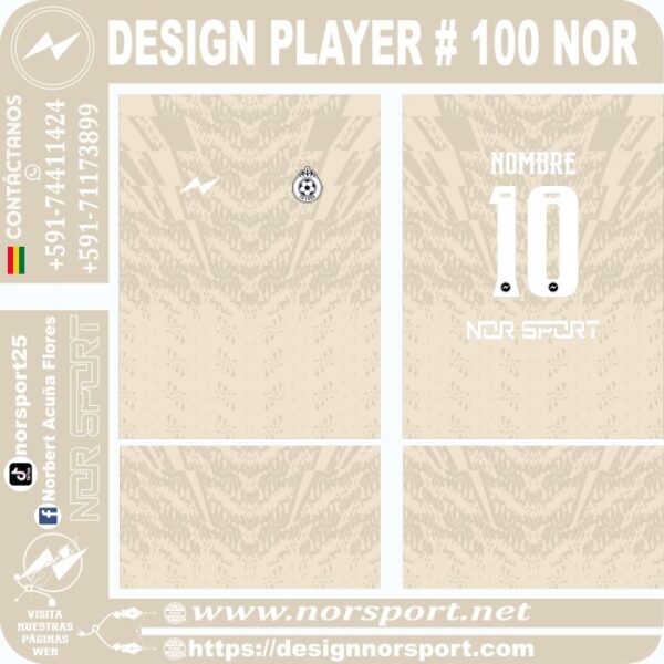 DESIGN PLAYER # 100 NOR