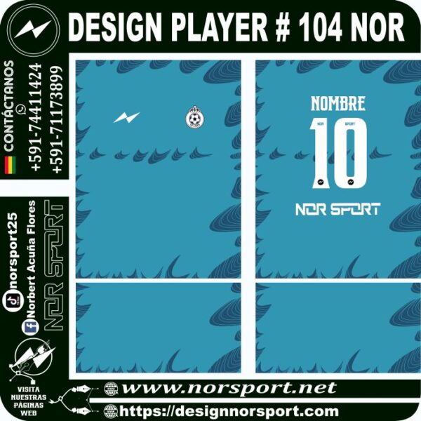 DESIGN PLAYER # 104 NOR