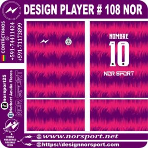 DESIGN PLAYER # 108 NOR
