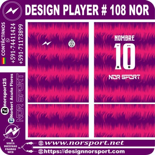 DESIGN PLAYER # 108 NOR