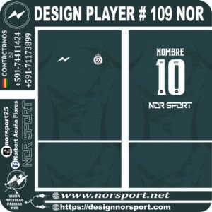 DESIGN PLAYER # 109 NOR