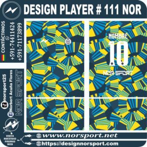 DESIGN PLAYER # 111 NOR